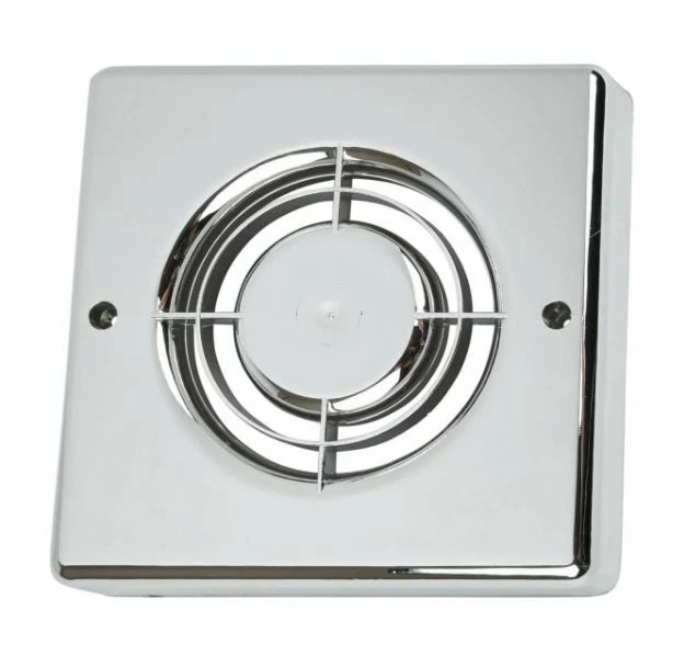 Extractor Fan Chrome Cover for Manrose XF100 Bathroom Range FC100C Front  Cover | eBay
