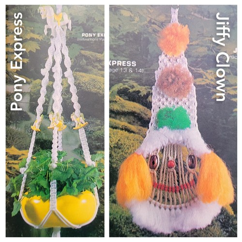 Vintage Classic Publications #SS-1 "Macrame Short Stuff" 17 Short Projects ©1980 - Bild 14 von 14