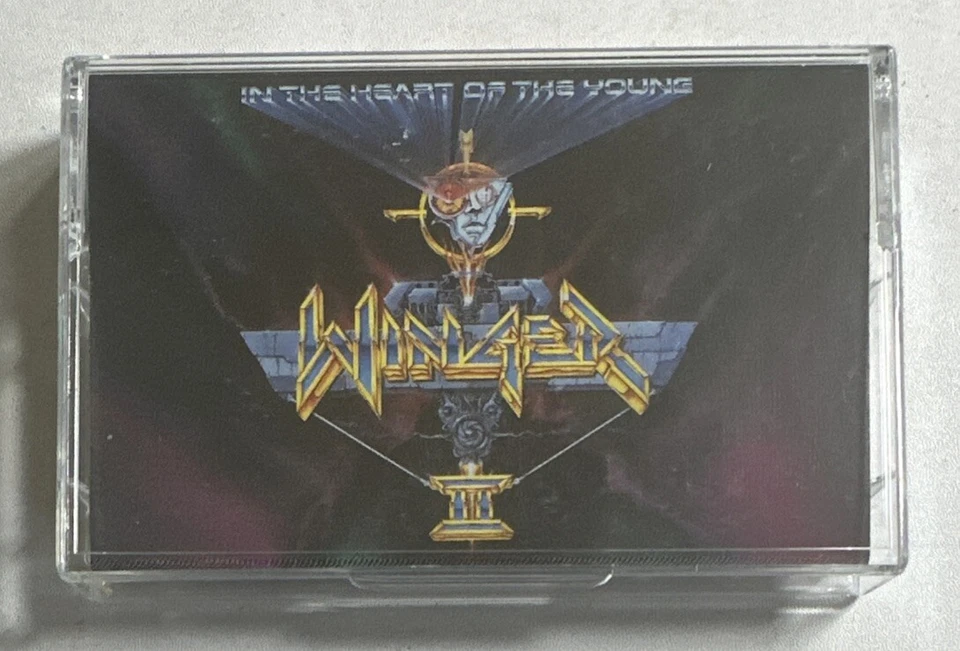 Winger - In The Heart Of The Young Cassette Tape Hard Rock Ex / Ex Condition - Image 2 of 4