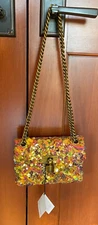 NWT Kurt Geiger London Mini Brixton Sequin Convertible Shoulder Hand Bag