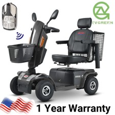 Heavy Duty Four Wheel Mobility Scooters for Seniors  Adult 350lbs Capacity