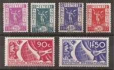 322 à 327 (1936) Série Exposition Internationale N* (cote 57e) (9901)