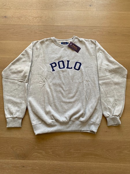 SWEATER RALPH LAUREN GRIS, A ESTRENAR