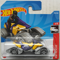 Hot Wheels Snow Stormer Snowmobile Violettmetallic/Gelb Hw Rescue Neu/Ovp Mattel