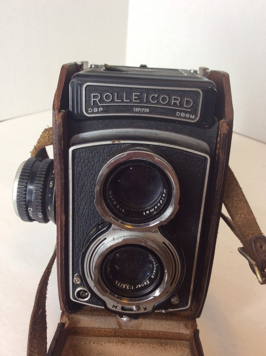 Rollei Rolleicord V TLR Camera Xenar 75mm f3.5 With 3 Lens Rollei Rolleicord V TLR Camera Xenar 75mm f3.5 With 3 Lens