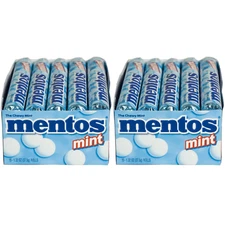 Mentos Original Mint Flavor Roll Non Melting  (Pack of 2)