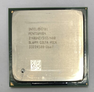Intel Pentium 4 SL6PM 2,40GHz 512KB 400MHz Sockel 478 Prozessor - Northwood Core