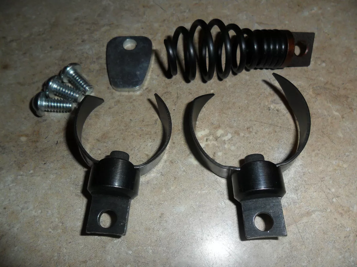 Sewer Snake Auger Bits Drain Cleaner Bits Cutters 7 Piece Spring Steel Bit Set