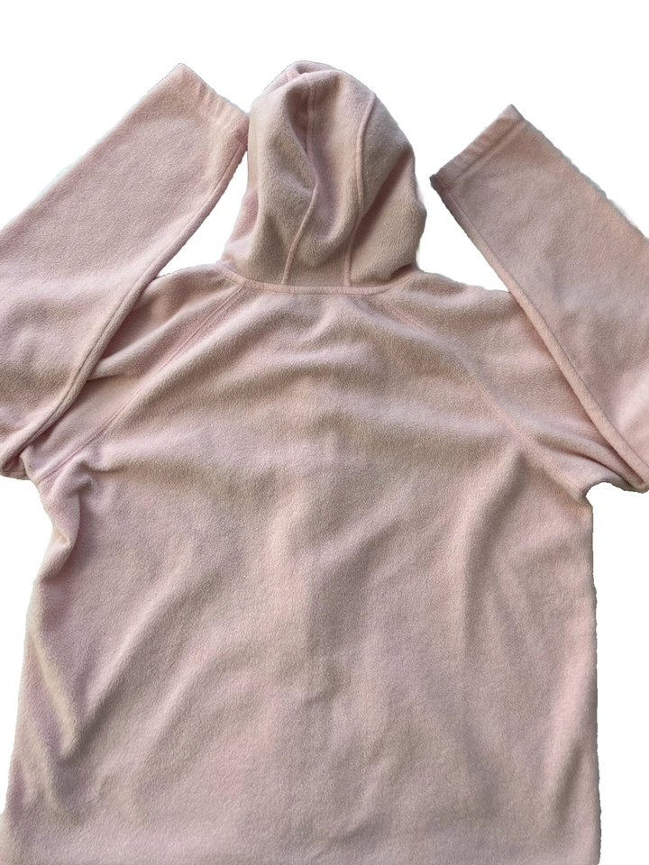 Chaqueta polar con capucha y cremallera completa Disney para mujer L Tinker Bell rosa bordada Foto 3 de 4