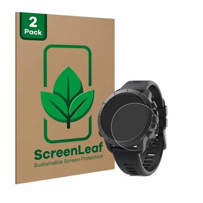 2x ScreenLeaf Displayschutzfolie für Wahoo Elemnt Rival nachhaltig verpackt