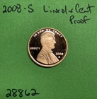 2008-S Lincoln Memorial Cent Proof — photo from another recent sale