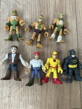 7X Imagnext Figures/ Jurassic World, Flash Batman DC Owen Pirate