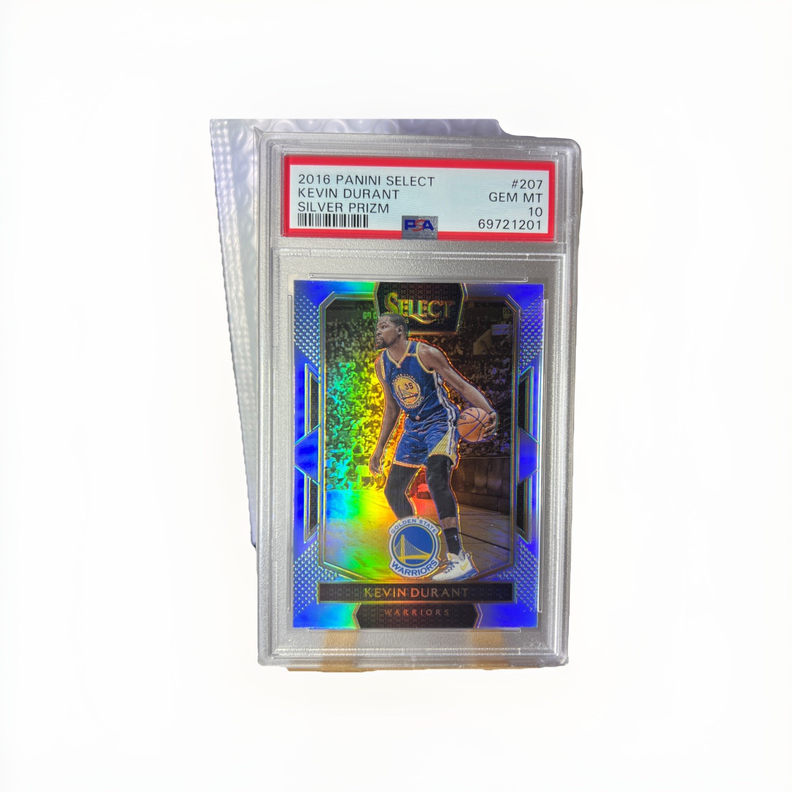 2016 Panini Select Kevin Durant Silver Prizm Courtside #207 PSA 10 🔥