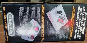 Nintendo NES Action Set Console Bundle CIB + power glove NES Advantage  3 games