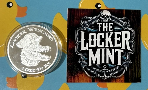 Locker Mint 1 Oz .999  Silver Art Round Anne Bonny Proof Like With COA