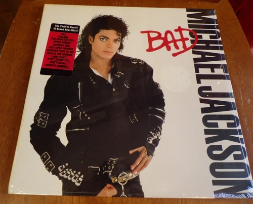 Michael Jackson Bad Original 1987 Sealed LP