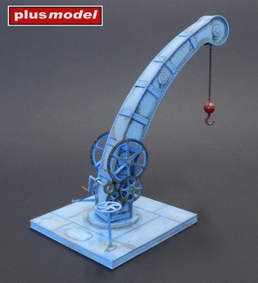 Plus Model 573 - 1/35 Hand operated port crane - Neu