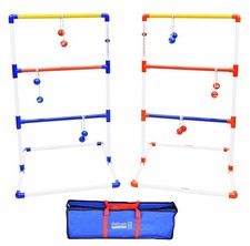 GoSports Ladder Toss Game Set w/ 6 Bolo Balls Carry Case