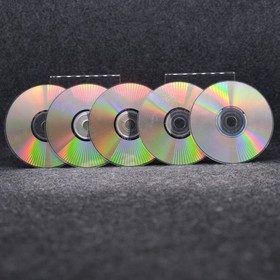 Lot of 5 (Sega Saturn) loose Disc Untested