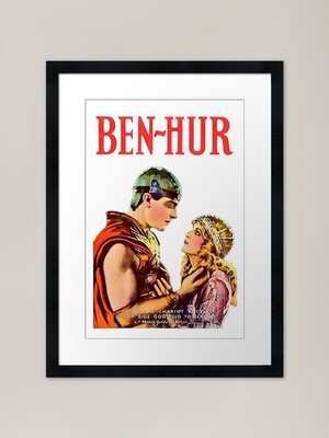 Ben-Hur 1922 Framed Art Print Framed Wall Art Poster Canvas Print Picture