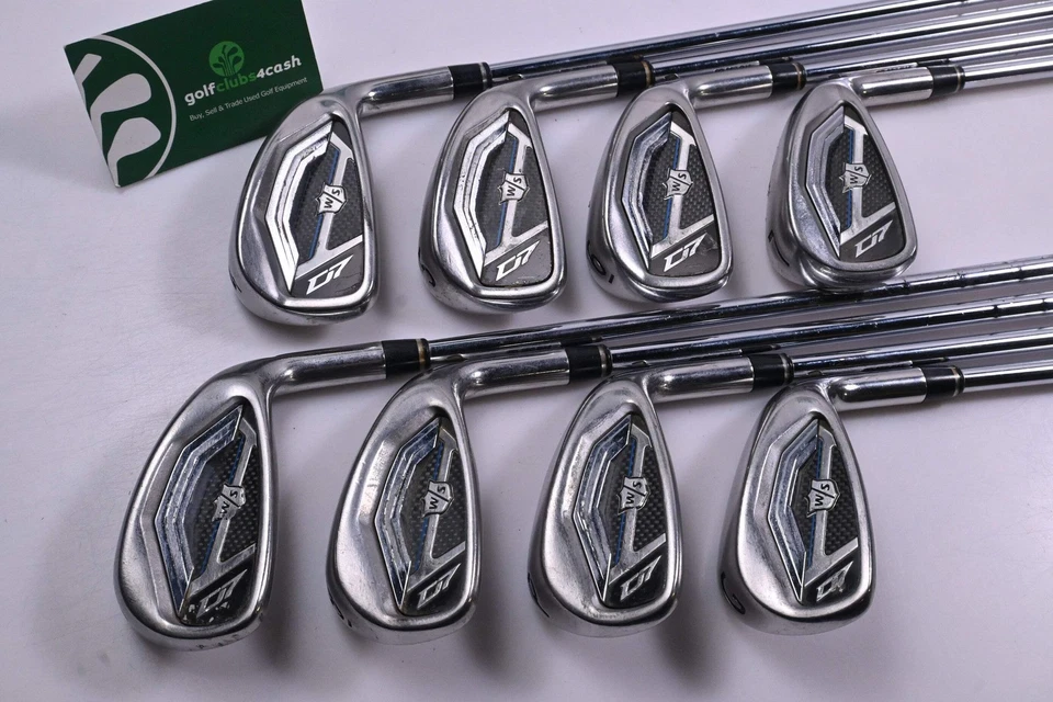 Wilson D7 Irons / 4-PW+GW / Uniflex KBS Tour 80 Shafts - Image 2 of 4