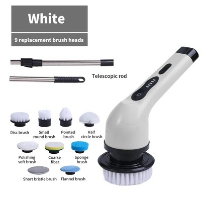 Electric Cleaning Brush Electric Spin Cleaning Scrubber Electric Cleaning Tools