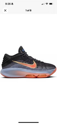 Nike Air Zoom GT Hustle 3 Anthracite Wild Mango FZ2851-001 Women s Size 12