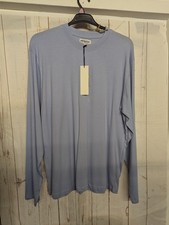 Paid In Full Cotton Sweatshirt In Light Blue Brand New Never Been Worn UK Large