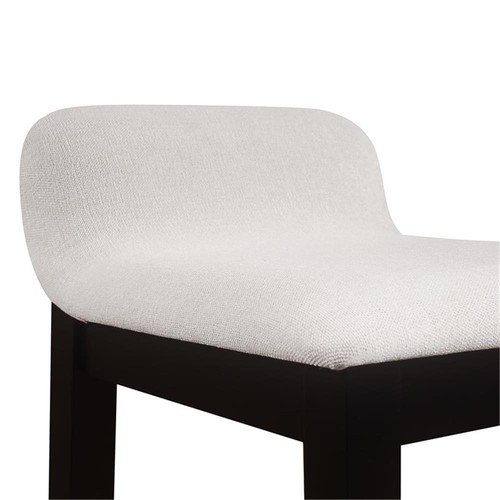 Home Square Bar Height Stool in Black - Set of 2 - Picture 6 of 11