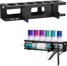 Silicone Tube Holder Storage - 6 Hole Mastic Caulk Gun Rack, Sealant Tube Holder