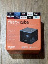 Amazon Fire TV Cube 2nd Gen 4K Ultra HD Streaming Media Player