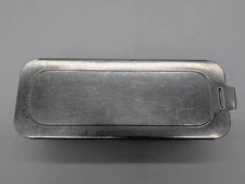 Vintage MIRRO 5197M Aluminum Loaf Pan with Sliding Lid 10 1/4" x 3 5/8" x 2 5/8"