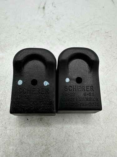 ZWEI SCHERER GLOCK 27 33 ZWEI SCHUSS MAGAZINVERLÄNGERUNG PLUS EINE - Bild 4 von 5