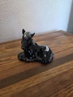 fenton horse figurine Moon & Star signed hand painted