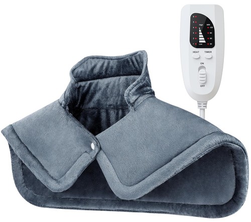 Heating Pad for Neck and Shoulder Birthday Christmas Gifts for Women Men Mom ...