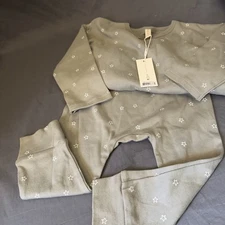 Quincy Mae 2y-3y 2pc Star Top & Bottom Set - Q By Quincy May Toddler Baby Unisex