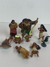  Disney Moana Maui Hey hey Coconuts Parents Grandma Figures Cake Topers 