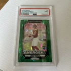 2024 Panini Prizm - Emergent Jayden Daniels #2 Green Ice Prizm (RC) PSA 9