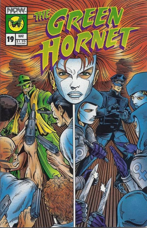 Green Hornet Comic 19 Cover A First Print 1993 Ron Fortier Patrick Zircher NOW