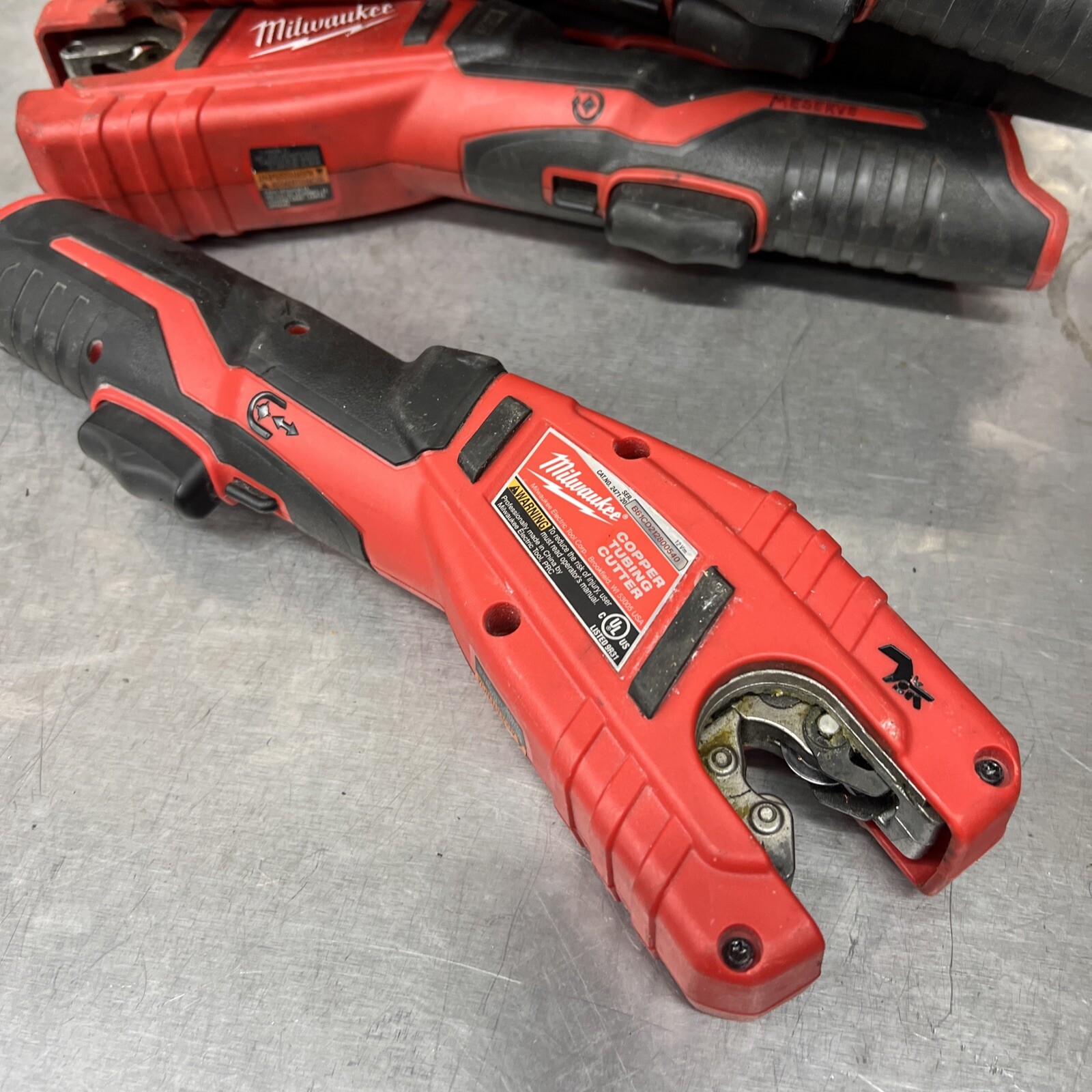Milwaukee 247120 M12 Cordless Copper Tubing Cutter Tested And Working eBay