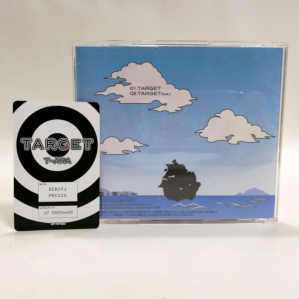 T-ARA/ティアラ/TARGET/CD DVD Unboxing T-ARA 7th Japanese Single Album TARGET [Limited (CD