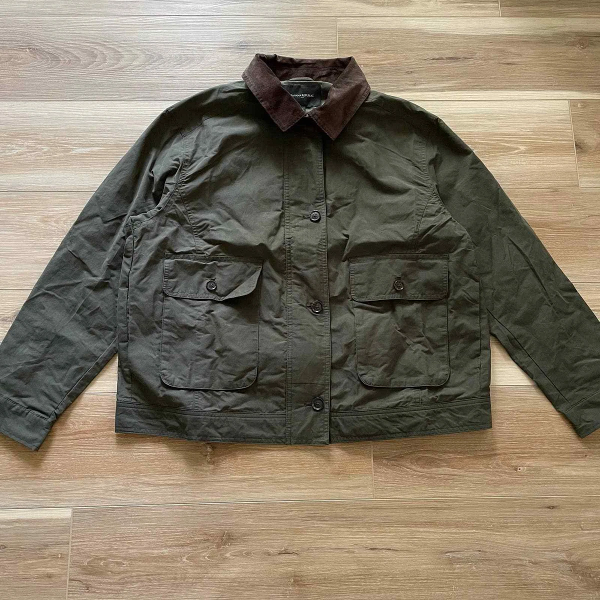 Banana republic olive green hotsell jacket