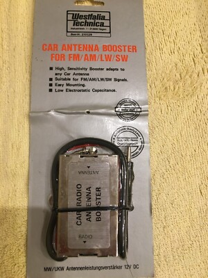 Universal Automobile Car FM/AM/LW/SW Radio Antenna Signal Booster