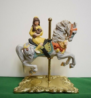 Willitts Designs Carousel Porcelain Horse #9258- Mint in original box. 1007/4600
