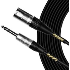 Mogami CorePlus XLR Male to 1/4" TRS Male Patch Cable 5' 