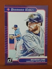 2021 Donruss #1 Brandon Lowe DK RAYS