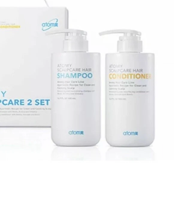 Atomy Scalpcare Set Hair Shampoo 500ml + Conditioner 500ml [1 Set]