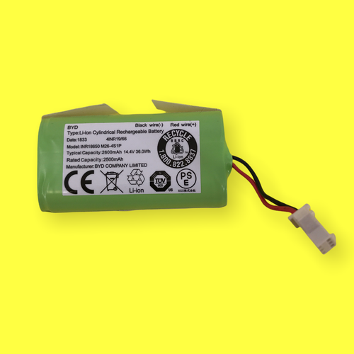 Replacement Battery Model INR18650 2600 