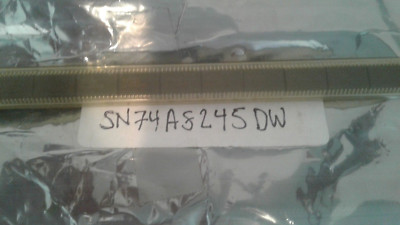 ( 25pcs ) SN74AS245DW,TEXAS INSTRUMENTS, IC ,Bus Transceiver, Single, 8 Bit, 20 