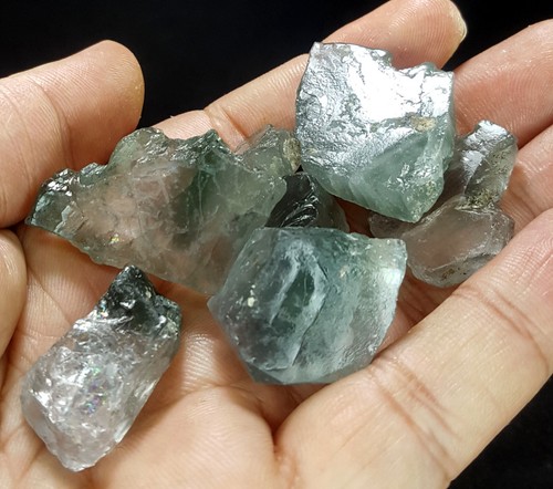 Pietra preziosa curativa grezza cristallo naturale apatite 743 g - Foto 7 di 20